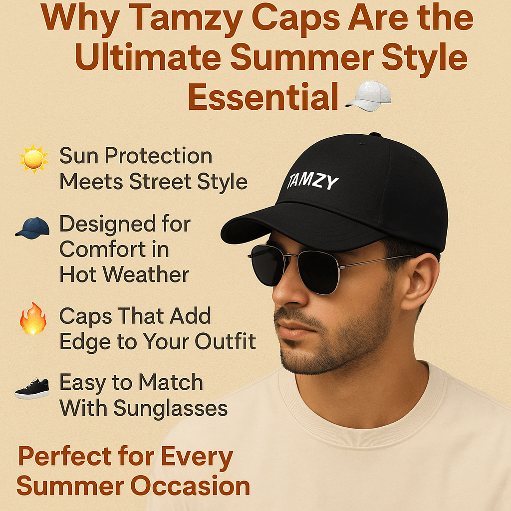 Why Tamzy Caps Are the Ultimate Summer Style Essential 🌞🧢 - Tamzy