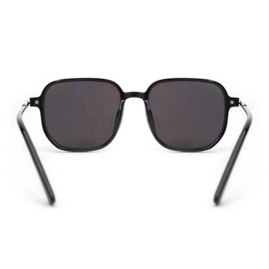 ASTRIS 01 Jet Black Chunky Square Sunglasses - Tamzy