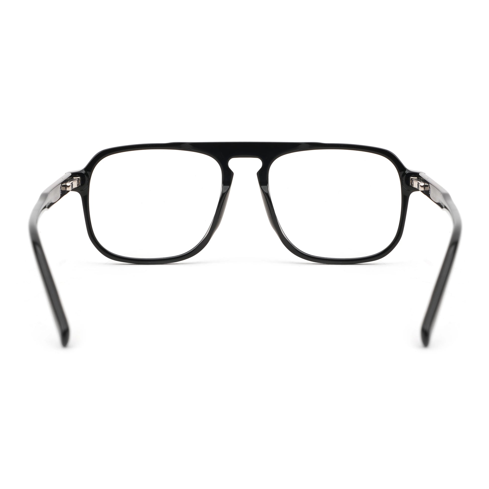 VISTA 02 Jet Black Cutout Eyeglasses - Tamzy